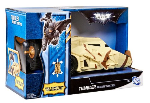 Amazon.com: Mattel R/C Batman The Dark Knight Rises Tumbler